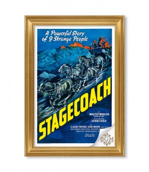 Stagecoach (1939) poster - BGM