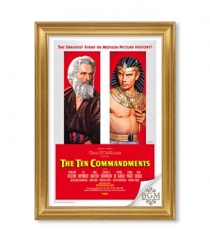 Affiche The Ten Commandments (Les Dix commandements) - BGM