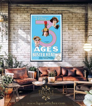 3 Ages poster (1923) - BGM