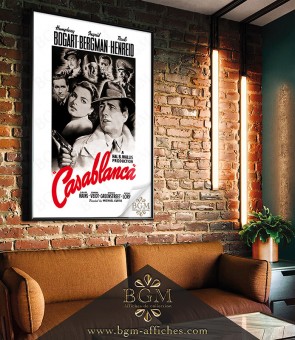 Affiche Casablanca - BGM