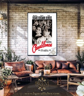 Affiche Casablanca - BGM