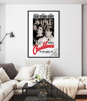 Affiche Casablanca - BGM